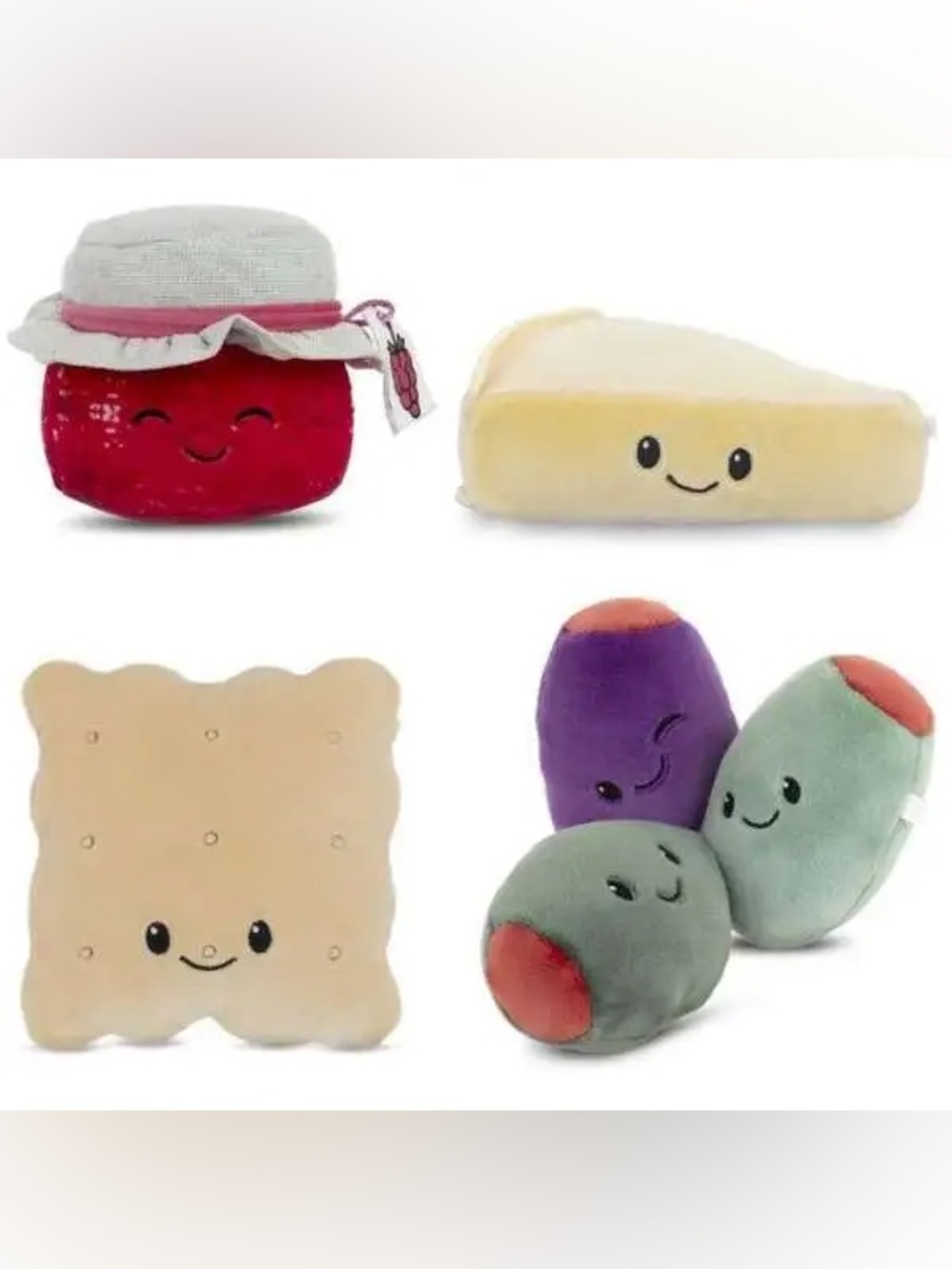 Plush Charcuterie Box Set (4pcs)